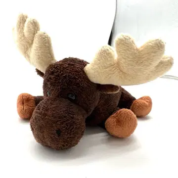 레어 ty Beanie Baby Zeus 엘크 봉제 인형 비니