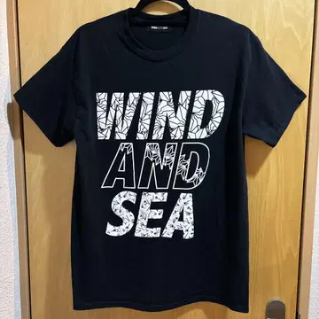 BAKIBAKI WIND AND SEA 티셔츠 블랙 M