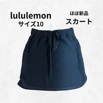 룰루레몬 블랙 스커트 사이즈 10