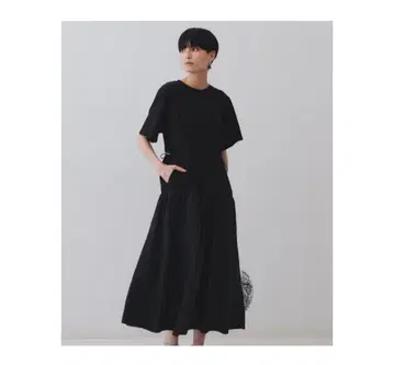 오파크 도트 클립 원피스