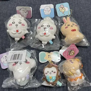 치이카와 (먼작귀) 마스코트 하치와레 토끼 장수풍뎅이 모몽가