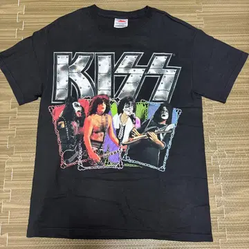 KISS 2003 월드 투어 티셔츠 M 사이즈 키스