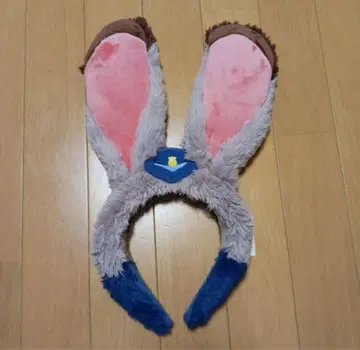상하이 디즈니 머리띠 주토피아 주디 토끼