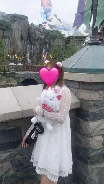 마리 머리띠와 미니백 소품함, 봉제 인형 3개 세트