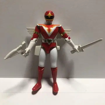 쇼와 레트로 조류 전대 제트맨 레드 호크 초합금 1990년 반다이