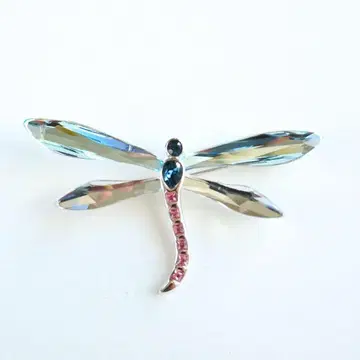 스와로브스키 잠자리 브로치 Dragonfly