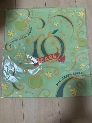 Mrs. GREEN APPLE 10주년 토트백 그린 마루이 모디