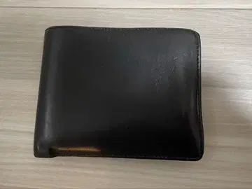 프렐리 두겹 지갑 블랙 가죽