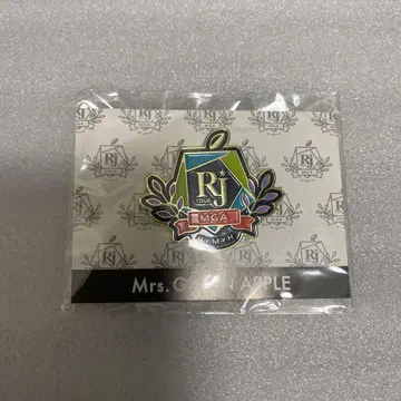 Mrs. GREEN APPLE 핀 배지