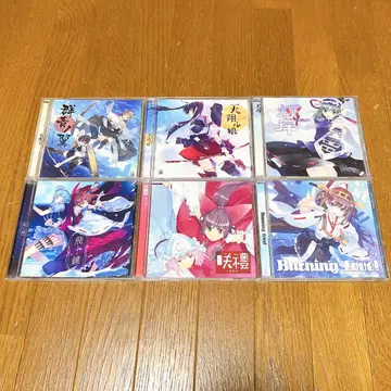 C-CLAYS CD 6장 세트 동방 칸코레