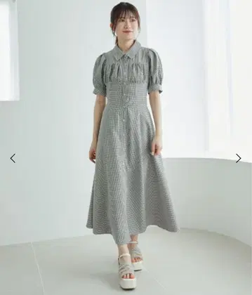 마제스틱 레곤 스타일업 셔츠 원피스 셔츠 원피스