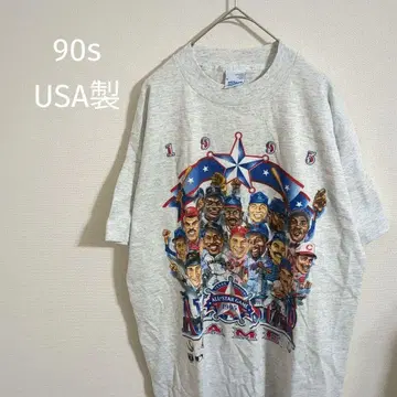 90년대 USA제 1995년 올스타 게임 티셔츠 그레이 M