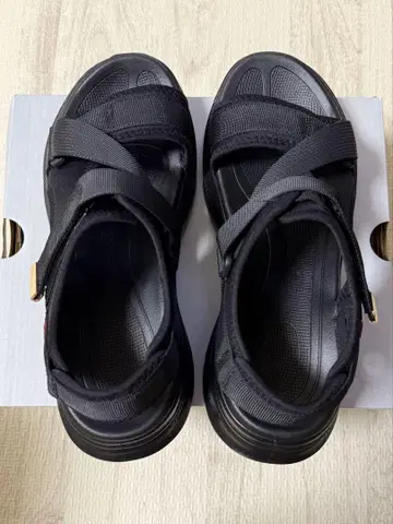 ABC 마트 테이프 샌들 BLACK 블랙 XL