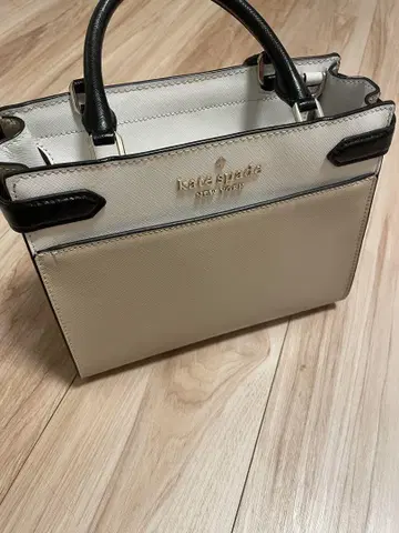 Kate Spade 핸드백 베이지/화이트/블랙