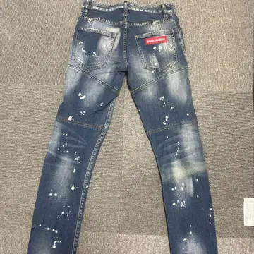 DSQUARED2 데님 팬츠 페인트 가공