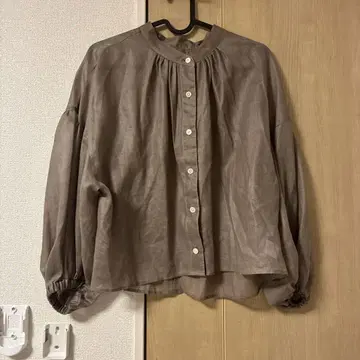 green label 시어 셔츠