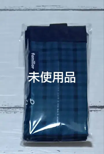 슈파트 파밀리아 파랑 체크 미사용 새상품