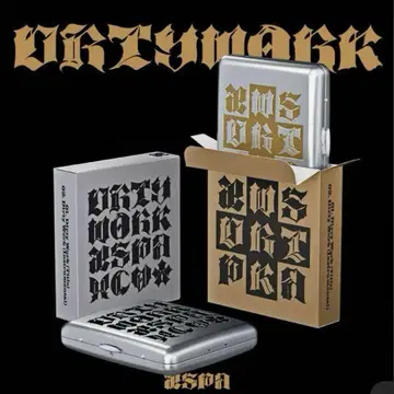 aespa Dirty Work Dirty Case 개봉 완료 앨범 2종
