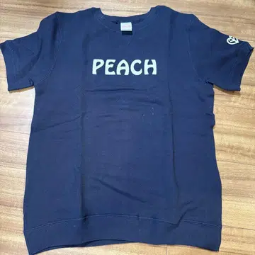 오카무라 야스유키 PEACH 맨투맨 티셔츠 S 미사용 새상품