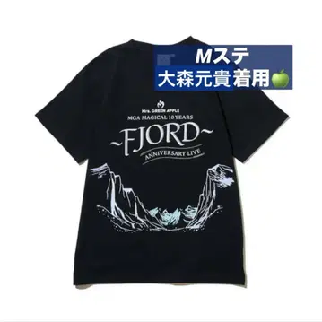 Mrs. GREEN APPLE 피요르드 로고 티셔츠