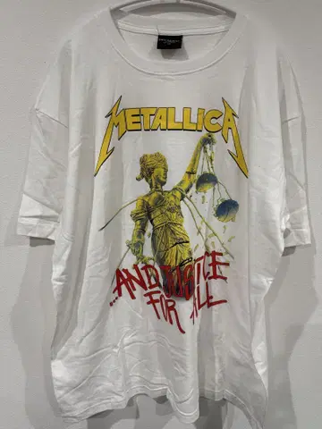 METALLICA 오버 사이즈 티셔츠