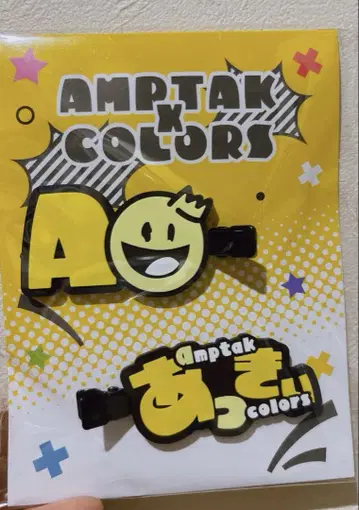 AMPTAKxCOLORS 앞머리 클립(아키 씨)