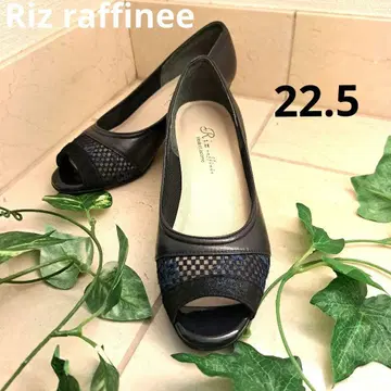 Riz raffinee 리즈라피네 네이비 오픈토 힐