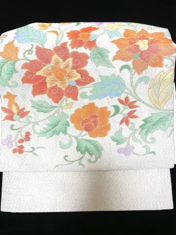 순수 실크, 당화 무늬, 나고야 오비
