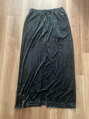 Ron Herman 23FW Velour SK 벨로아 슬릿 스커트