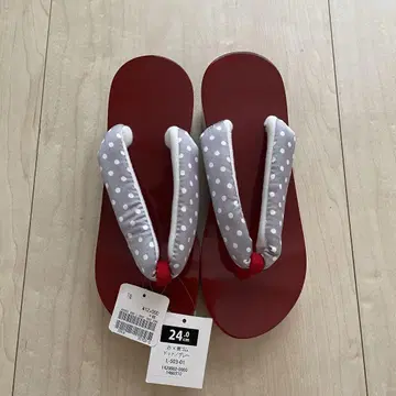 일본 나막신 도트 그레이