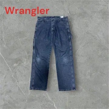 Wrangler 데님 페인터 팬츠 다크 네이비