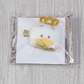 산리오 하피단부이 시크릿 헤어 클립 오리 페클