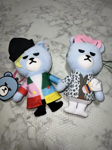 KRUNK BIG BANG 봉제 인형 넥 파우치