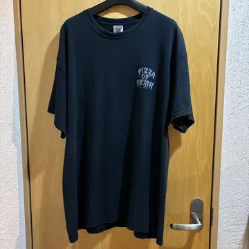 PIZZA OF DEATH RECORDS 티셔츠 XL 사이즈 블랙