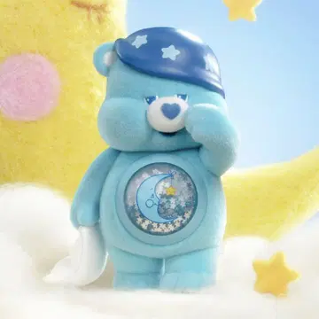 POPMART CareBears 케어 베어 Bedtime Bear 블루