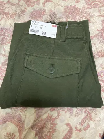 유니클로 저지 배럴 레그 팬츠