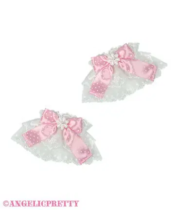 Angelic Pretty 도트 리본 소매 장식