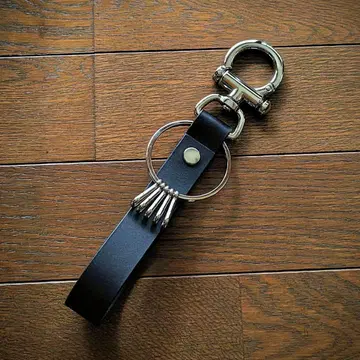 가죽 키링 키링 핸드메이드 상품