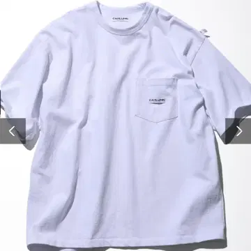 CAHLUMN 헤비웨이트 저지 S/S 포켓 티셔츠