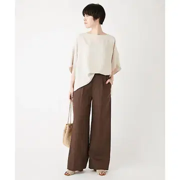 299 새상품급 개럴개런트 보트넥 와이드 오버 블라우스