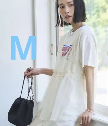 코엔 튤 로고 티셔츠