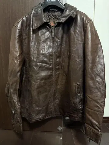 DANIER 브라운 가죽 자켓