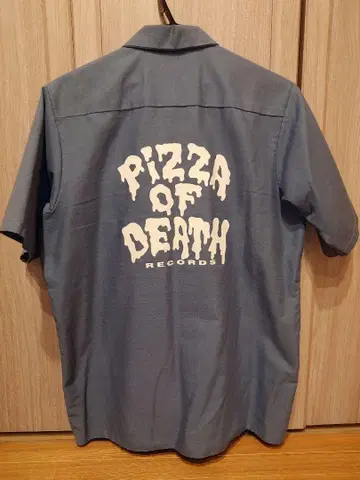 PIZZA OF DEATH 워크 셔츠 M