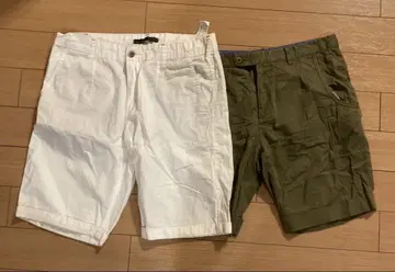 자라 하프 팬츠 숏 팬츠 2세트