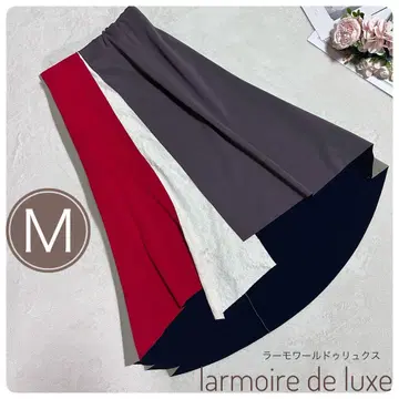 레어 디자인 [larmoire de luxe] 비대칭 스커트 M 사이즈