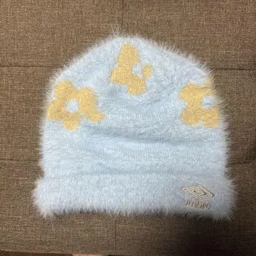 엄브로 꽃무늬 니트 모자 Casselini 콜라보