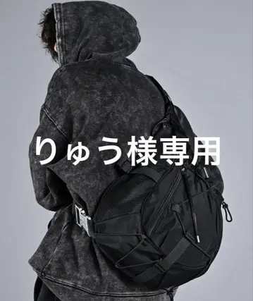 ADRER 코브라 버클 나일론 숄더 백