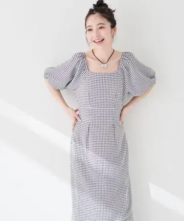 natural couture(내추럴 꾸뛰르) 세미 타이트 원피스