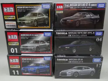 토미카 프리미엄 역대 스카이라인 6대 세트 TOMICA PREMIUM