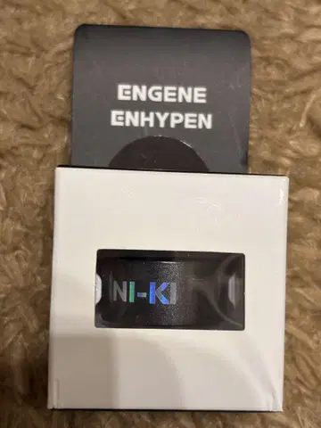 ENHYPEN 니키 NI_KI 니키 데코 반지 공식 라이트 스틱용